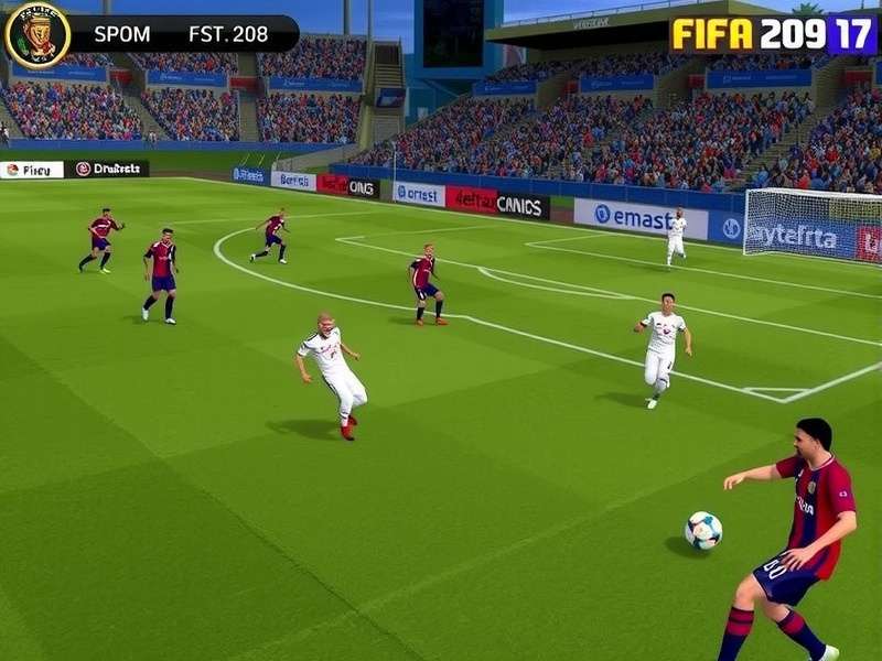 Desi FIFA Elite in-game action Desi FIFA Elite gameplay screenshot